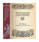 Leyendas y Narraciones - Cuentos de la Alhambra de  G. A. Bcquer - Washington Irving