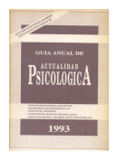 Guia anual de Actualidad Psicologica de  Autores - Varios