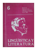Lingstica y literatura - N 6 de  Varios