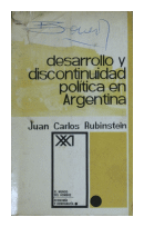 Desarrollo y discontinuidad poltica en Argentina de  Juan Carlos Rubinstein