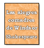 Las alegres comadres de Wndsor de William Shakespeare