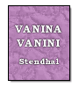 Vanina Vanini de  Stendhal