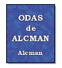 Odas de Alcman de  Alcman