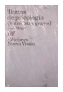 Temas de psicologia (entrevista y grupos) de  Jose Bleger