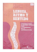 Lengua, ritmo y sentido de  Oscar V. Oniativa y otros