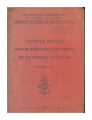 Cartilla militar para el personal subalterno de la Armada Nacional de  Secretaria de Marina