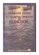 El ultimo verano de Klingsor de  Hermann Hesse