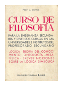 Curso de filosofia de  A. Castex