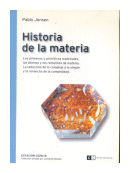 Historia de la materia de  Pablo Jensen