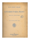 Estudios para piano - 3º Año de  Bach - Jensen - Heller