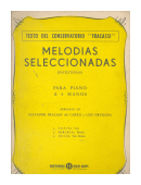 Melodias seleccionadas (facilitadas) de  Autores - Varios