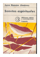 Sonetos espirituales de  Juan Ramón Jiménez