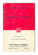 Crimen y castigo de  Fiodor Dostoyevski