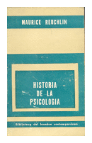 Historia de la psicologia de  Maurice Reuchlin