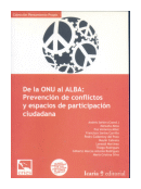 Prevencion de conflictos y espacios de participacion ciudadana de  Autores - Varios