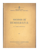 Nociones de Demografia de  Pedro Bottinelli