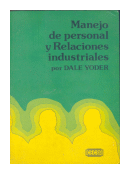 Manejo de personal y relaciones industriales de  Dale Yoder