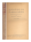 Epistolas familiares de  Antonio de Guevara