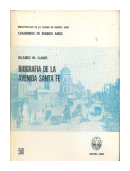 Biografia de la Avenida Santa Fe de  Ricardo M. Llanes