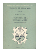 Teatros de Buenos Aires de  Ricardo M. Llanes