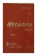 Mecanica General (Tomo 1) de  Francisco Forner Carratala