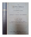 La santa Biblia de  Cipriano de Valera