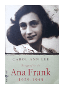 Biografia de Ana Frank 1929-1945 de  Carol Ann Lee