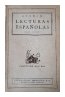 Lecturas espaolas de  Azorin