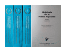 Antologia de la poesia Argentina (3 Tomos) de  Raul Gustavo Aguirre