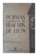 Poesias de  Fray Luis de Leon
