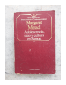 Adolescencia, sexo y cultura en Samoa de  Margaret Mead