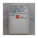 Teoria del desarrollo economico de  Lord Robbins