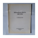 Sebastian Piana 1903-1994 - In Memorian de  _