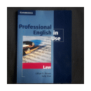 Professional English in Use Law de  Gillian D. Brown - Sally Rice