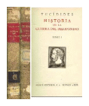 Historia de la guerra del peloponeso de  Tucidides