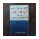 Escolar de la lengua espaola de  Diccionario