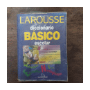 Diccionario basico escolar de  Ramon Garcia-Pelayo - Gross