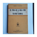El tema de la mala vida en el teatro nacional de  Domingo F. Casadevall