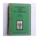 La lucha por el derecho de  Rodolfo Von Ihering