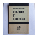 Politica y gobierno de  Mariano Grondona