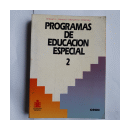 Programas de educacion especial 2 de  William L. Heward - Michael D. Orlansky