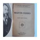 Martin Fierro de  Jose Hernandez