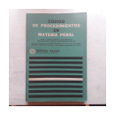 Codigo de procedimientos en materia penal de  _