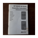 HP 6S Solar - Scientific Calculator de  Manual