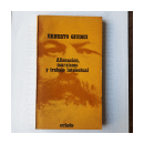 Alineacion, marxismo y trabajo intelectual de  Ernesto Giudici