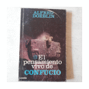 El pensamiento vivo de Confucio de  Alfred Doeblin