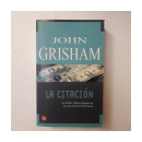 La citacion de  John Grisham