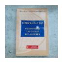 Democracia y paz de  Juan Carlos Salgado Brocal