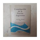 Constitucion de la Nacion Argentina de  _