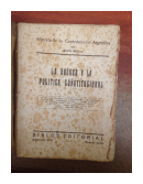 La guerra y la politica constitucional de  Adolfo Saldias